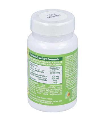 polaris sueno 60 capsulas 600 mg