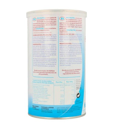 ergynutril nutergia dulce vainilla 350 gr