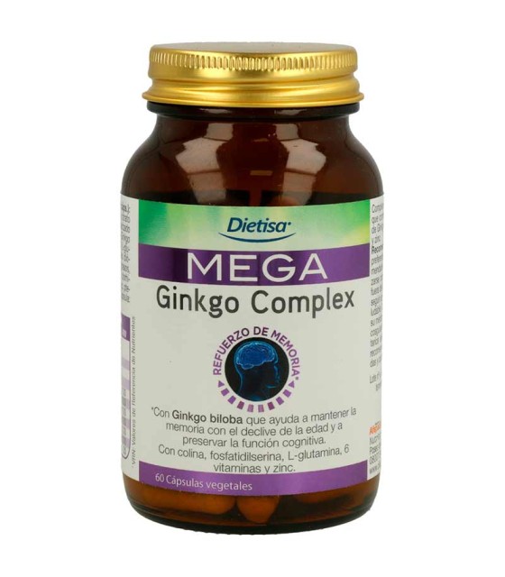 mega ginkgo complex dietis 60 capsulas