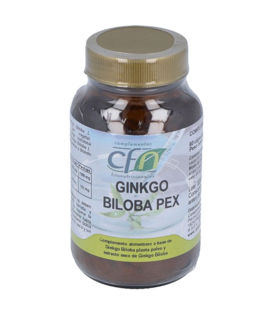 ginko biloba pex cfn 60 capsulas