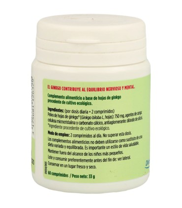 endesan ginkgo dietisa 60 capsulas