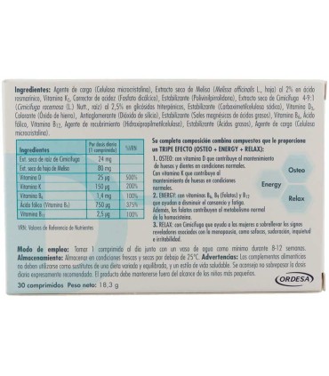 donnaplus menocifuga forte ordesa 30 capsulas