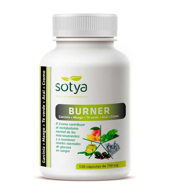 burner sotya 120 capsulas 750 mg