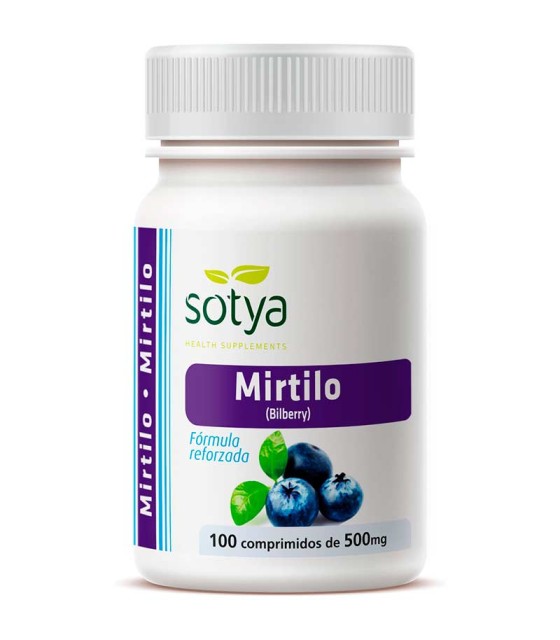 mirtillo sotya 100 comprimidos 500 mg