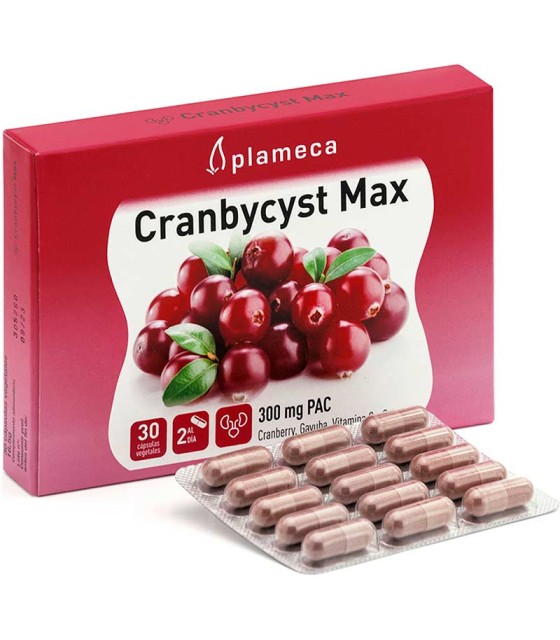 cranbycyst max plameca 30 capsulas