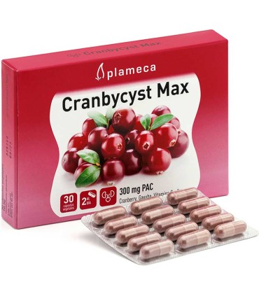 cranbycyst max plameca 30 capsulas