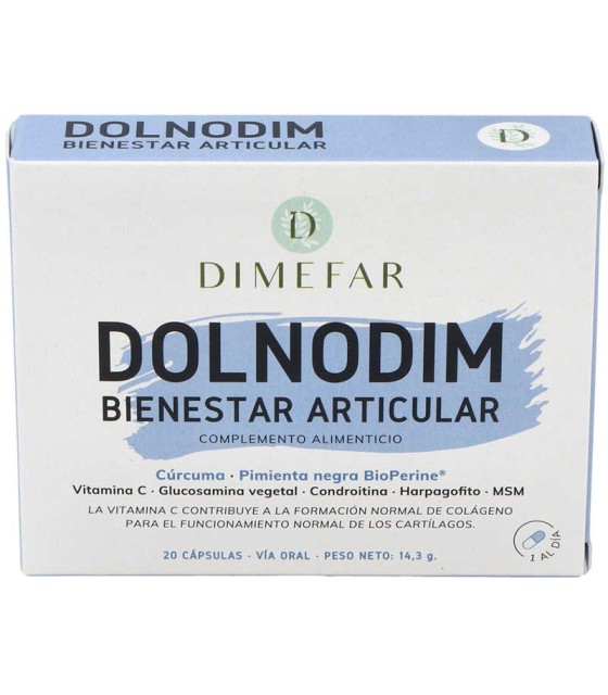 dolnodim bienestar articular dimefar 20 capsulas