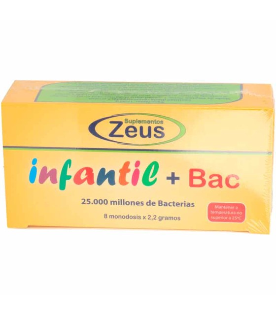 infantil bac zeus 8 monodosis 2,2 gr