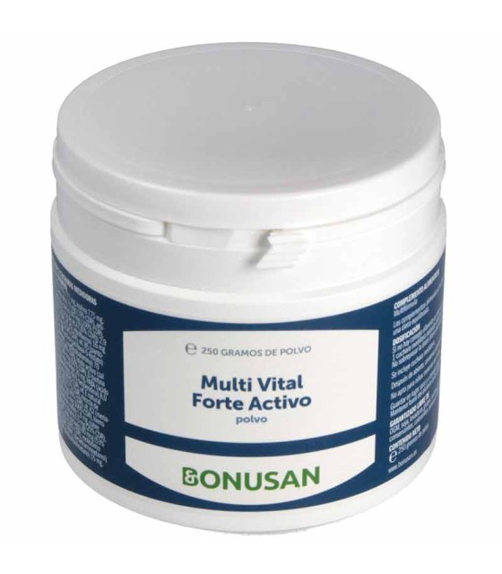 multi vital forte activo polvo bonusan 250 gr