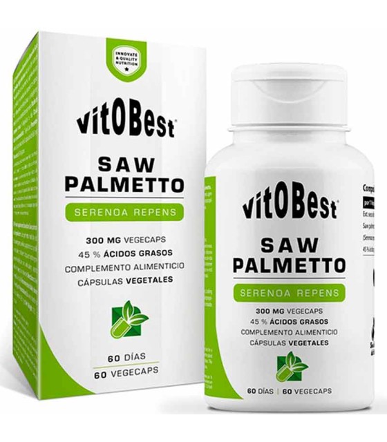 saw palmetto vitobest 60 capsulas