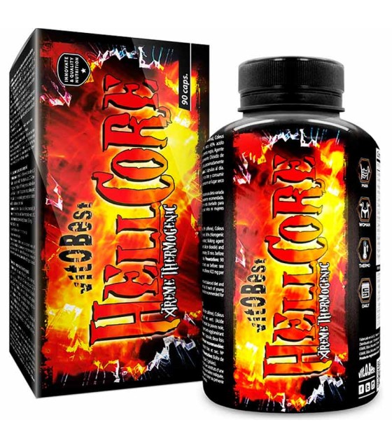 hellcore termogenico vitobest 90 capsulas