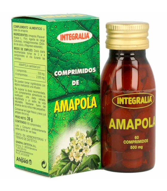 amapola integralia 60 comprimidos 500 mg