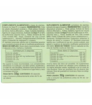 isoflavonas plus integralia 60 capsulas