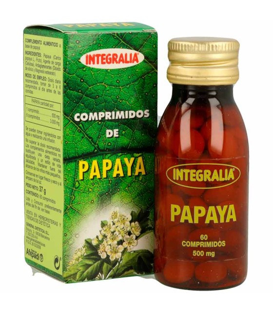 papaya integralia 60 comprimidos 500 mg