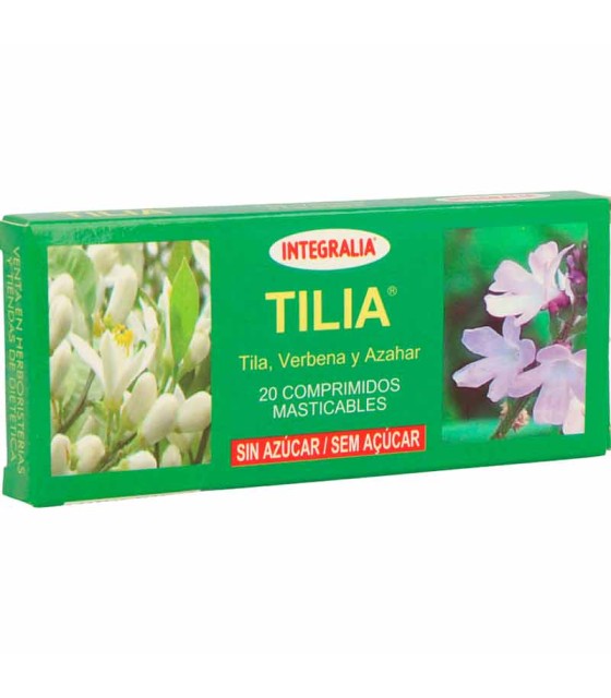 tilia integralia 20 comprimidos masticables