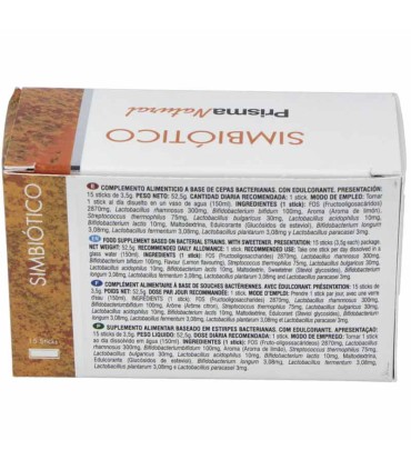 simbiotico prisma natural 15 sticks