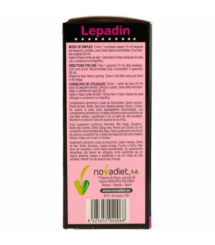 lepadin novadiet 250 ml