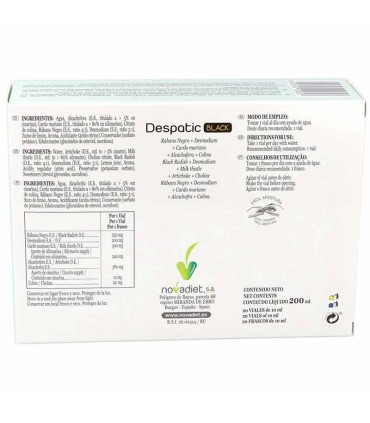 despatic balck novadiet 20 ampollas