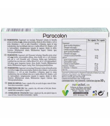 paracolon novadiet 15 capsulas