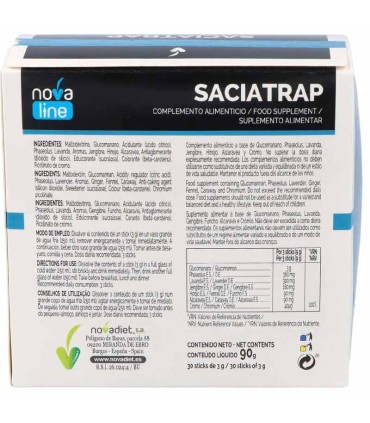 saciatrap novadiet 30 sobres