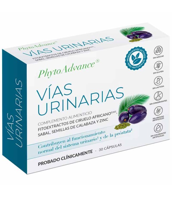 vias urinarias phytoadvance 30 capsulas