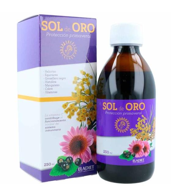 jarabe sol de oro eladiet 250 ml