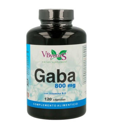 gaba vbyotics 800 mg 120 capsulas
