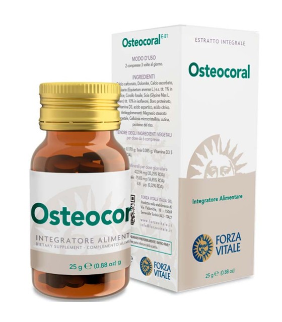 osteocoral forza vitale 25 gr