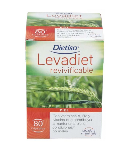 levadiet revivificable dietisa 80 capsulas