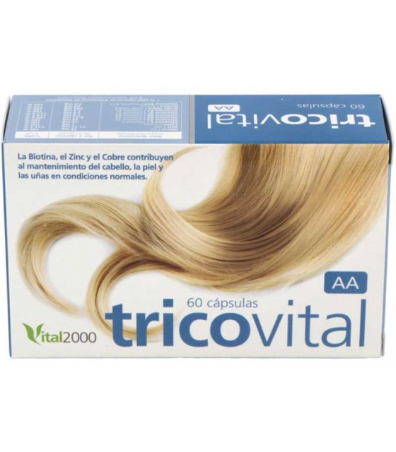 tricovital aa vital2000 60 capsulas