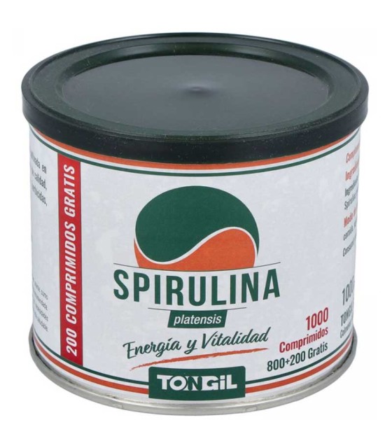 spirulina tongil 1000 comprimidos