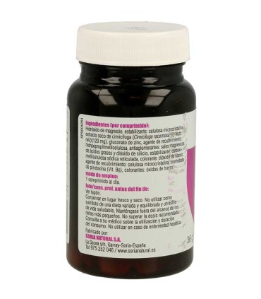 black cohosh soria natural 60 comprimidos 600 mg.