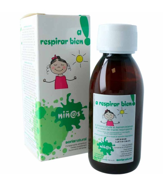 respirar bien ninos soria natural 150 ml