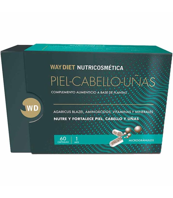 piel cabello unas way diet nutricosmetica 60 capsulas