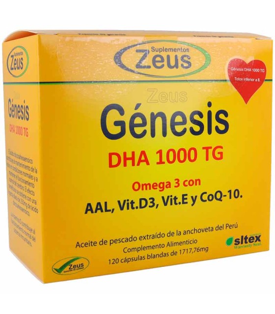 genesis dha 1000 tg zeus 120 capsulas