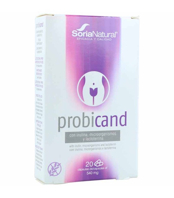 probicand soria natural 20 capsulas 540 mg