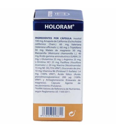 holoram dormisol 60 capsulas