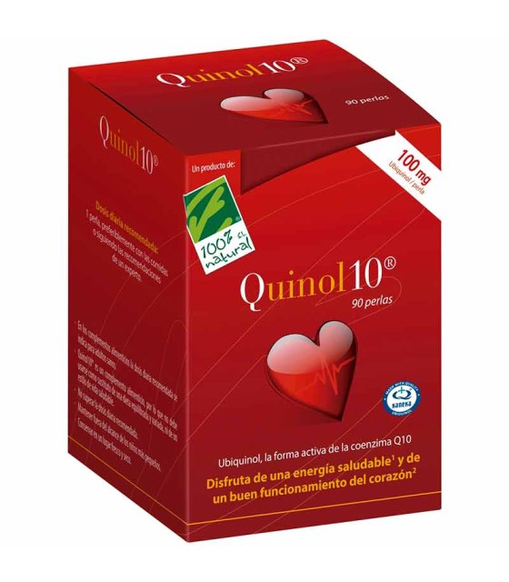 quinol 10 100 natural 90 perlas