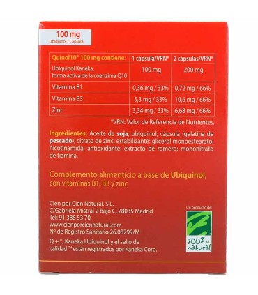 quinol 10 100 natural 90 perlas