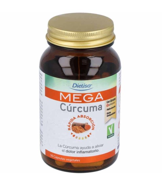 mega curcuma dietisa 50 capsulas