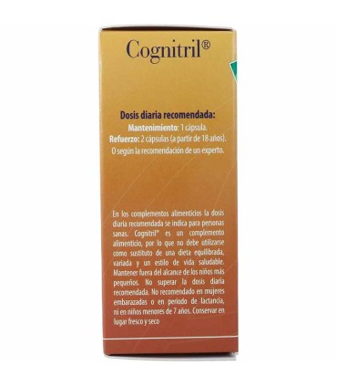 cognitril 100 natural 60 pastillas
