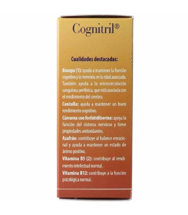 cognitril 100 natural 60 capsulas