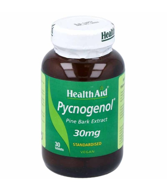 pycnogenol health aid 30 mg 30 tabletas