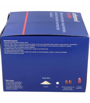 orthomol cardio 30 pastillas