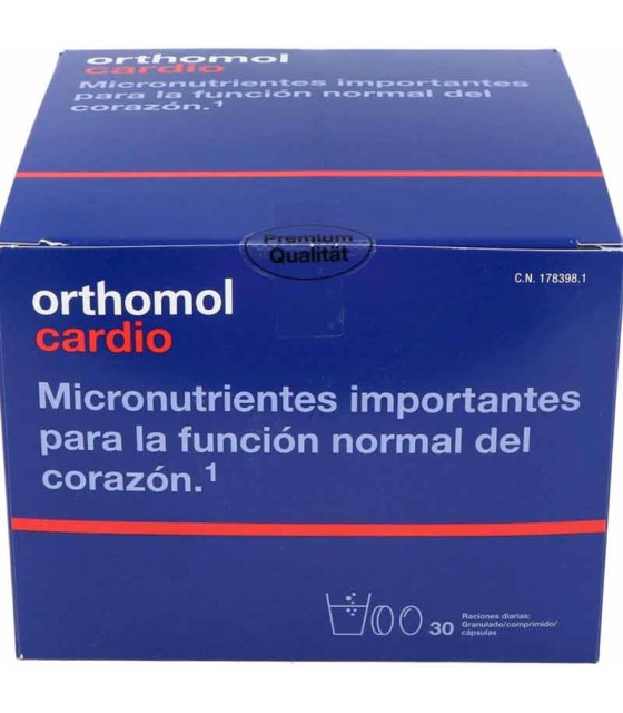 orthomol cardio 30 capsulas