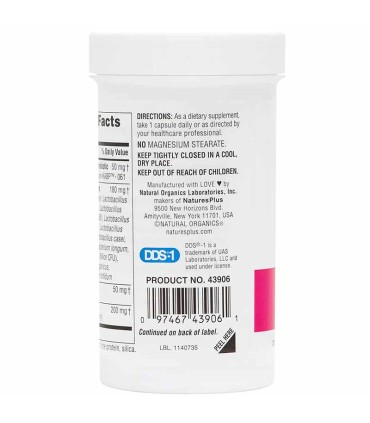 gi natural probiotic women natures plus 30 capsulas