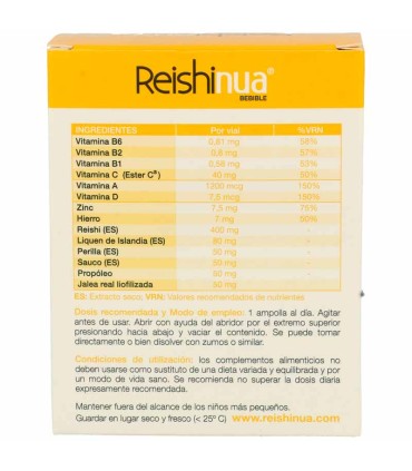 reishinua bebible nua 15 ampollas