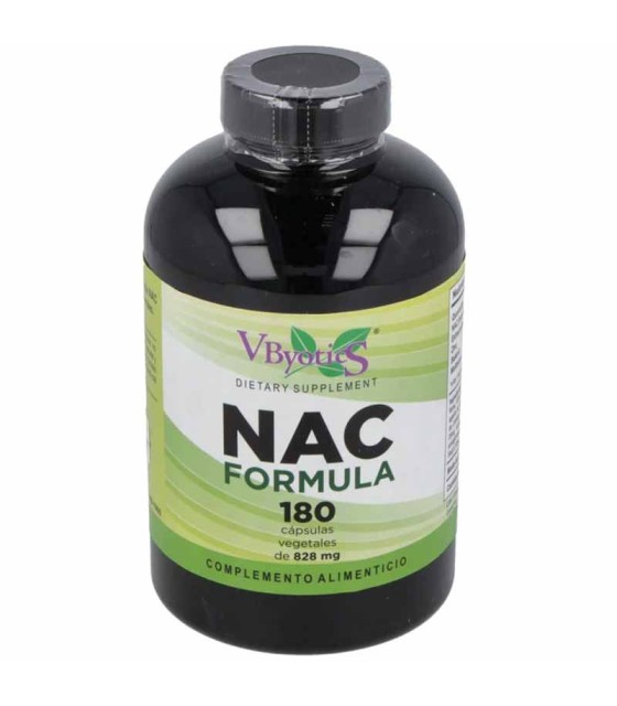 nac formula vbyotics 180 capsulas 828 mg