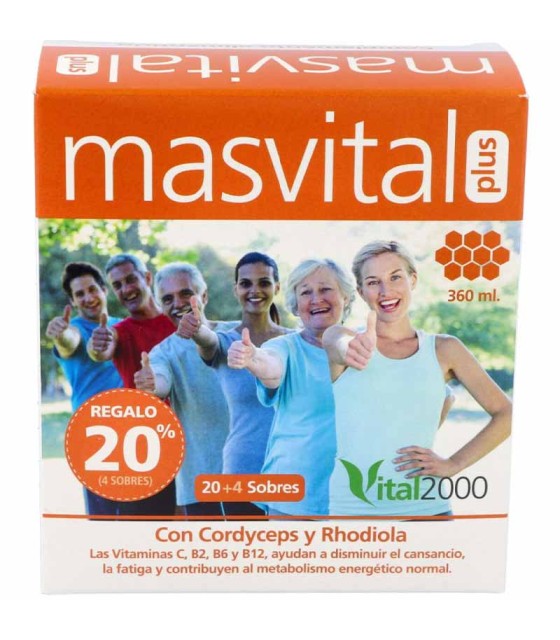 masvital plus vital2000 24 sobres