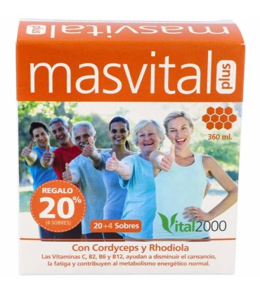 masvital plus vital2000 24 sobres